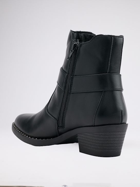 graceland cowboy boot preto deichmann