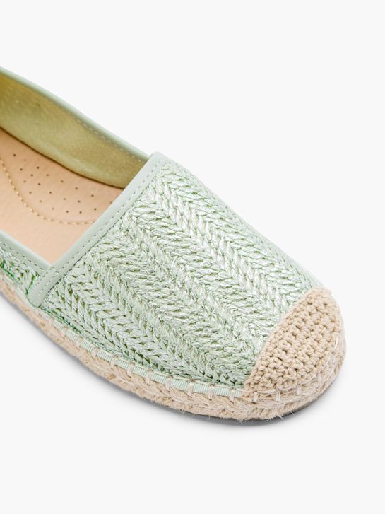 graceland espadrille verde deichmann