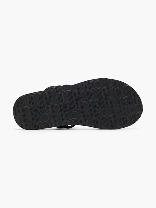 skechers zentrance sandália preta deichmann