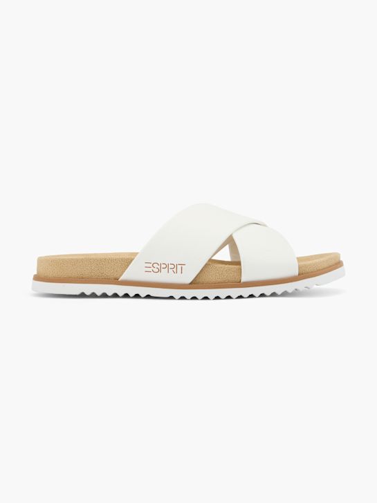 esprit sandália branca deichmann