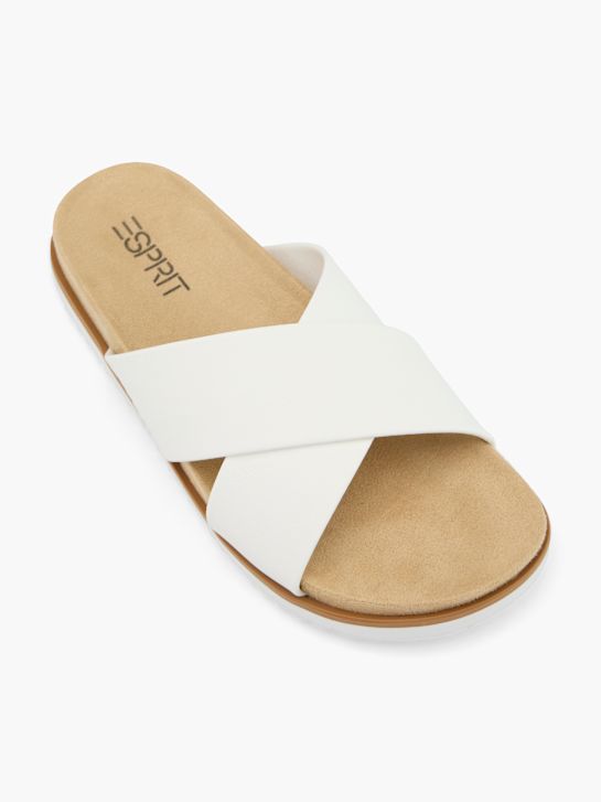 esprit sandália branca deichmann