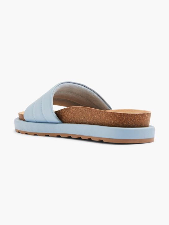 passarela sandália azul deichmann