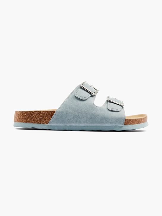 björndal palmilha sandália azul deichmann