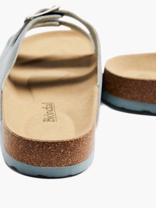 björndal palmilha sandália azul deichmann