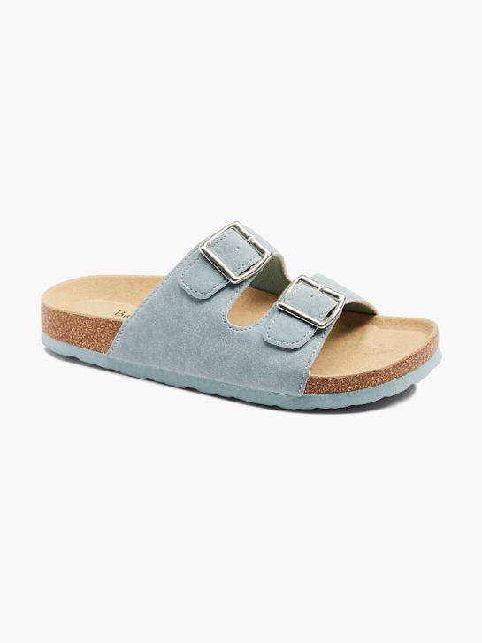 björndal palmilha sandália azul deichmann