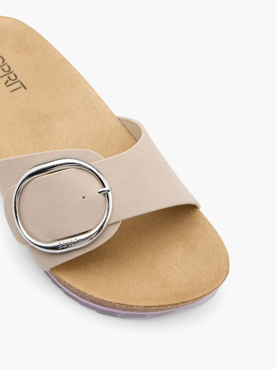 esprit sandália palmilha bege deichmann