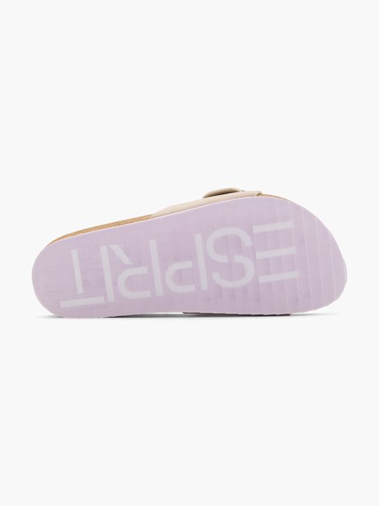 esprit sandália palmilha bege deichmann