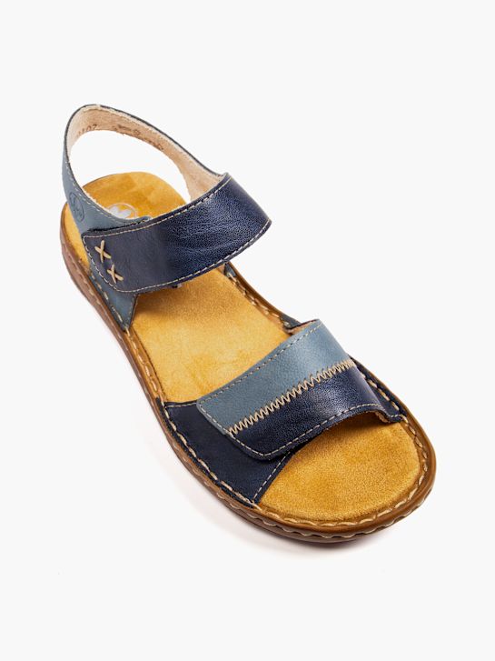 rieker sandália azul deichmann