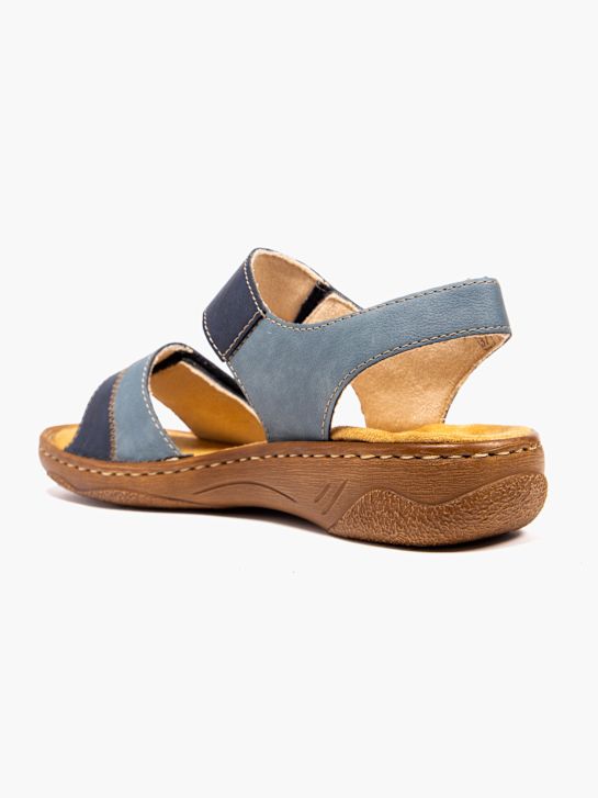 rieker sandália azul deichmann