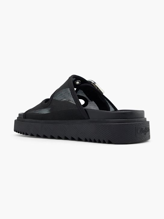 buffalo sandália palmilha preto deichmann