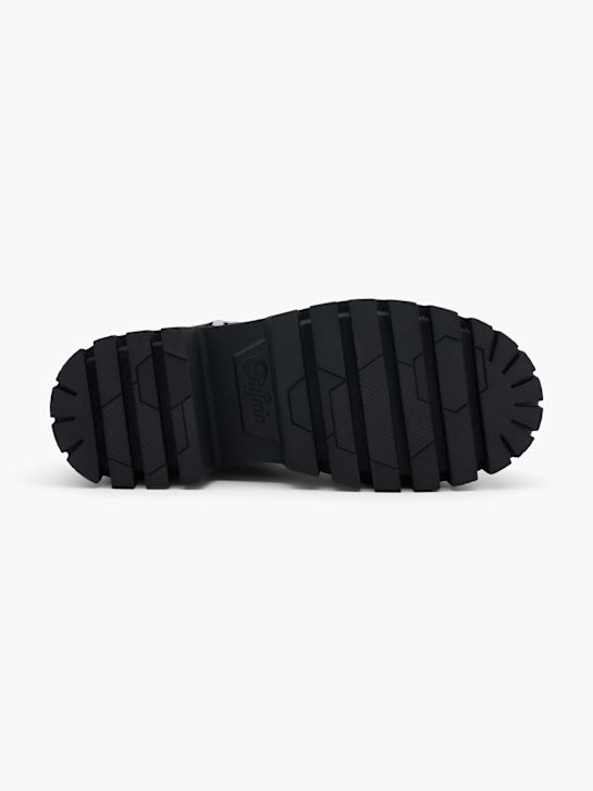 buffalo lace-up bota preta deichmann