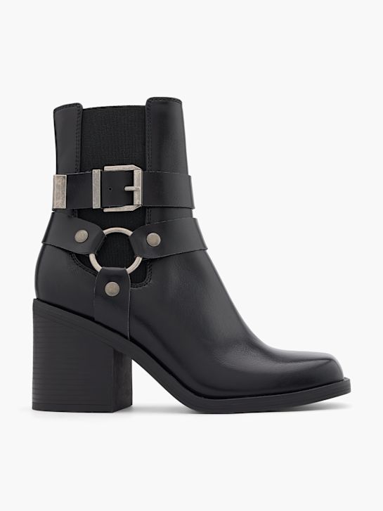 passarela de salto chelsea boot preto deichmann