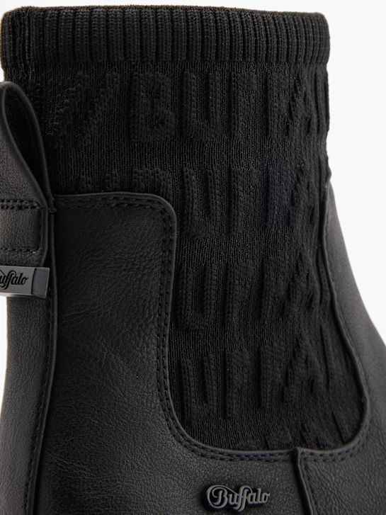 buffalo salto chelsea boot preto deichmann