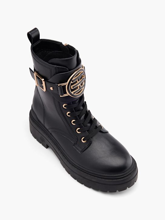 esprit lace-up bota preta deichmann
