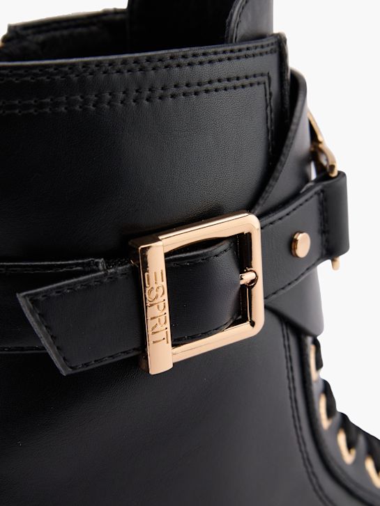 esprit lace-up bota preta deichmann
