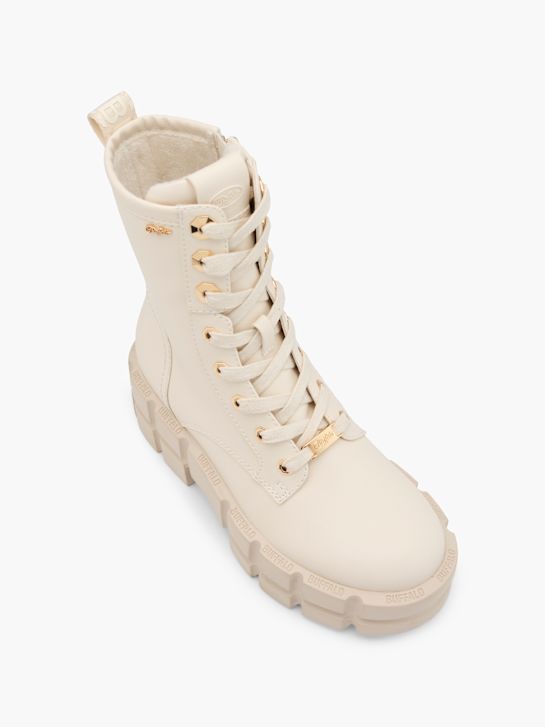 buffalo lace-up bota bege deichmann
