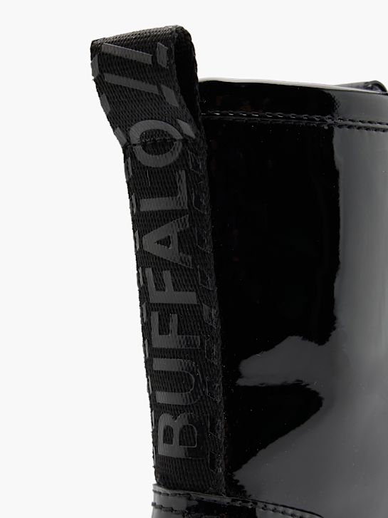 buffalo lace-up bota preta deichmann