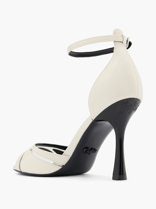 buffalo sandália de salto offwhite deichmann