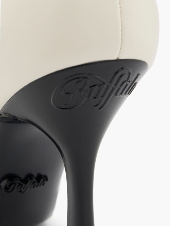 buffalo sandália de salto offwhite deichmann
