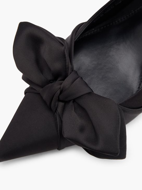 passarela slingback calcanhar preto deichmann