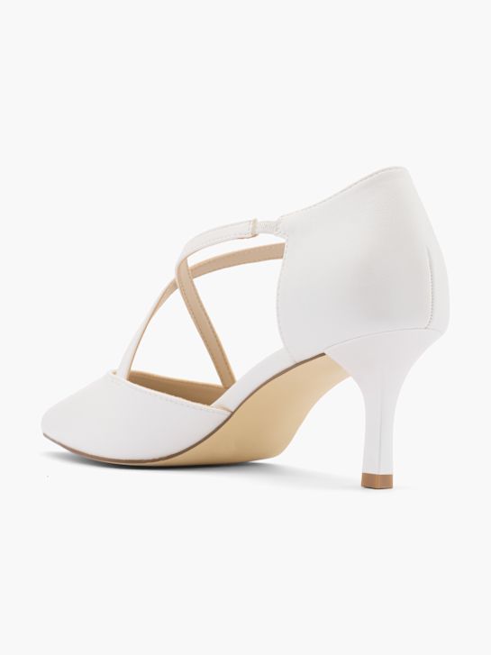 passarela amarrado calcanhar branco deichmann