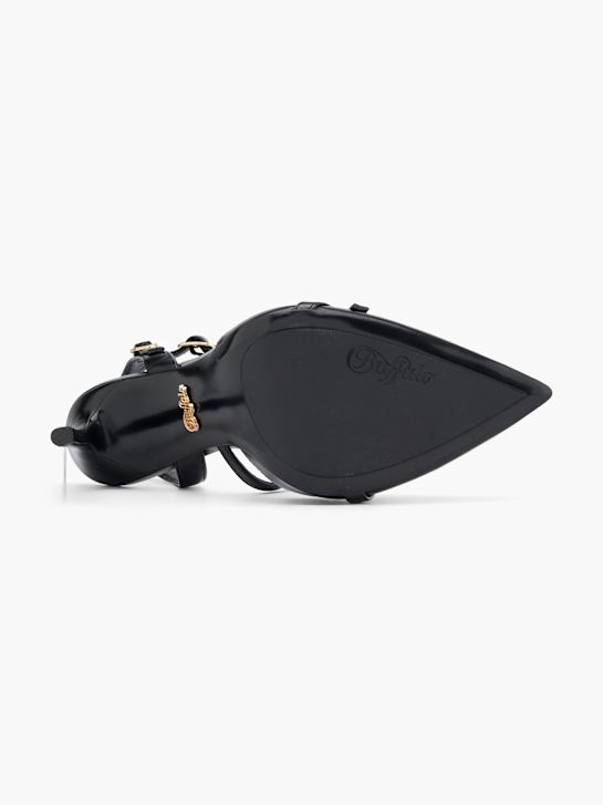 buffalo amarrado calcanhar preto deichmann