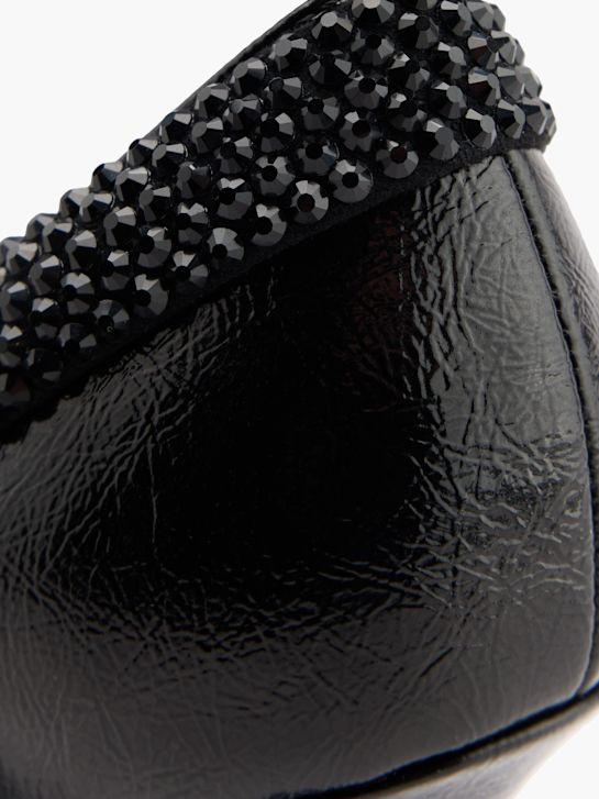 passarela calcanhar preto deichmann