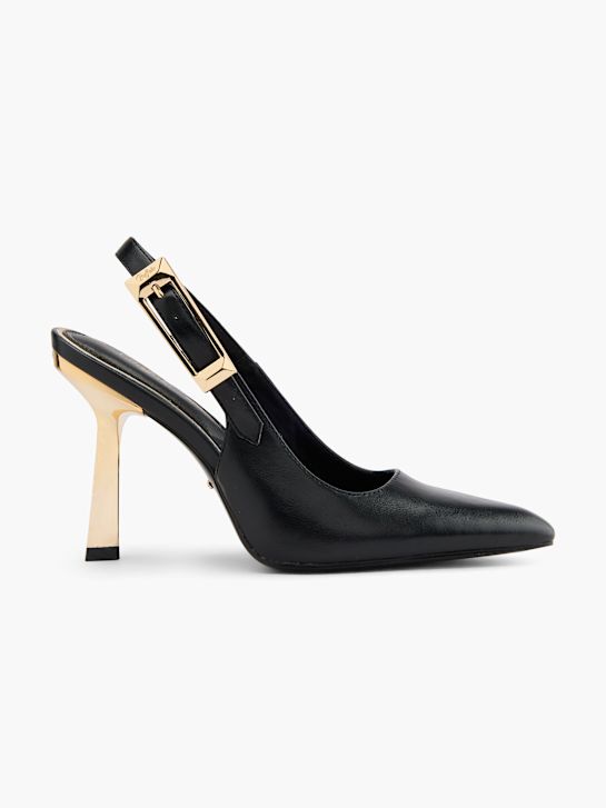 buffalo slingback calcanhar preto deichmann