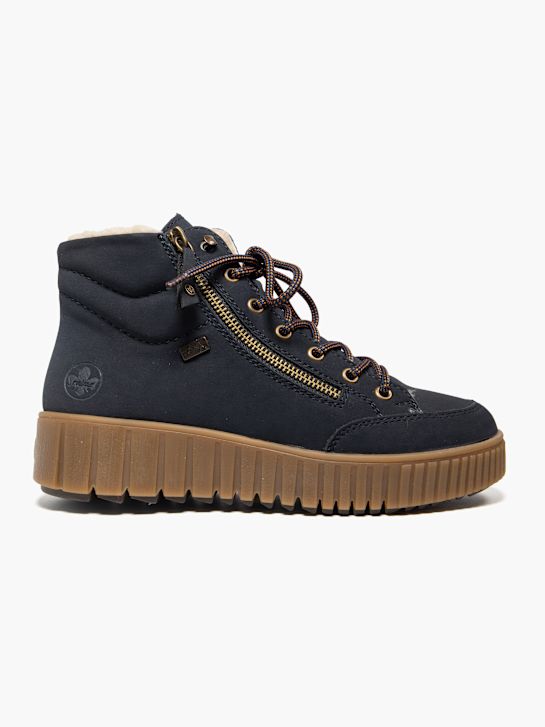 rieker alta treinador de topo azul deichmann