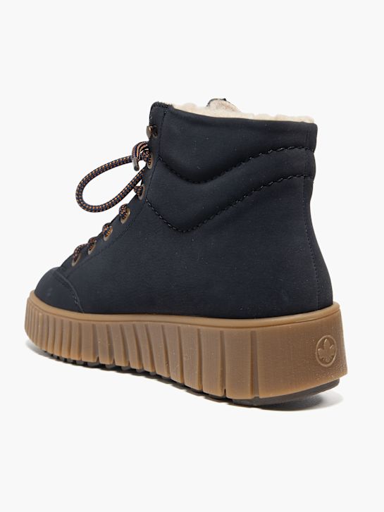rieker alta treinador de topo azul deichmann