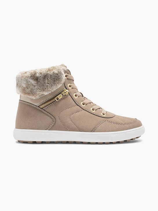 vty alta treinador de topo taupe deichmann