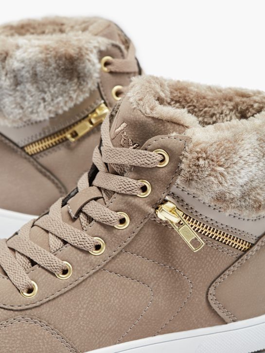 vty alta treinador de topo taupe deichmann