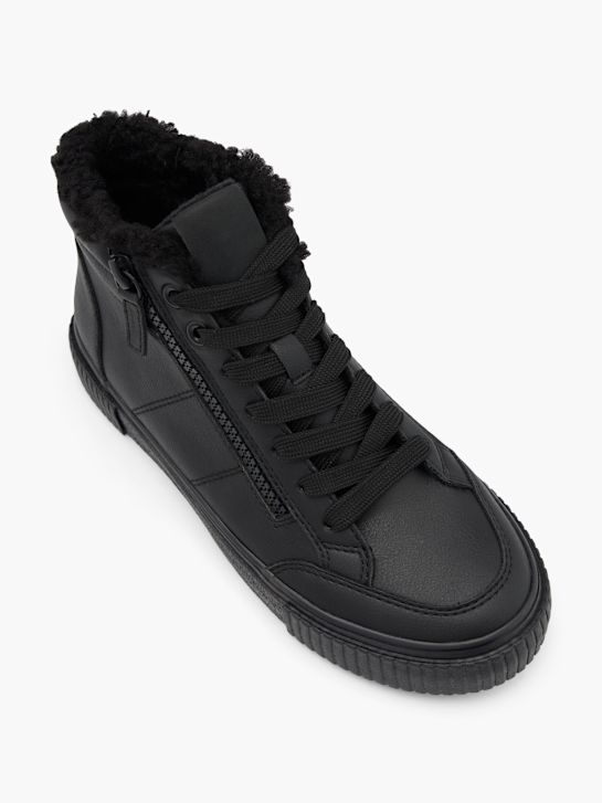 veneza alta treinador de topo preto deichmann
