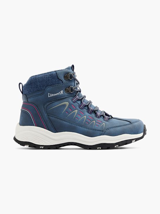 land rover lace-up bota azul deichmann