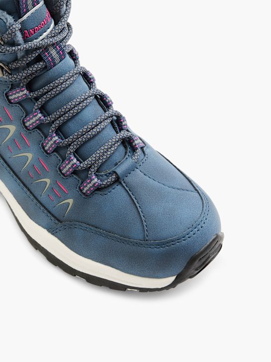 land rover lace-up bota azul deichmann