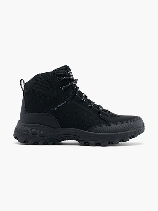 skechers escalar lace-up bota preta deichmann