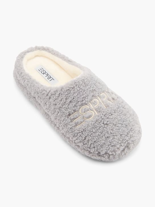 esprit de casa de chinelo cinza deichmann