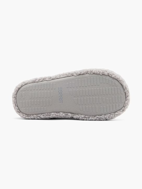 esprit de casa de chinelo cinza deichmann