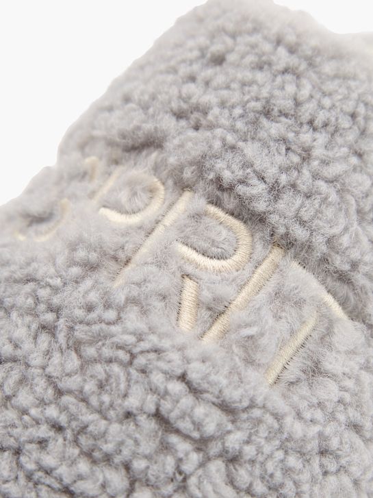 esprit de casa de chinelo cinza deichmann