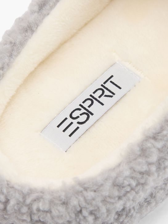 esprit de casa de chinelo cinza deichmann