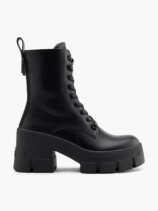 buffalo atado a ankle boot preto deichmann