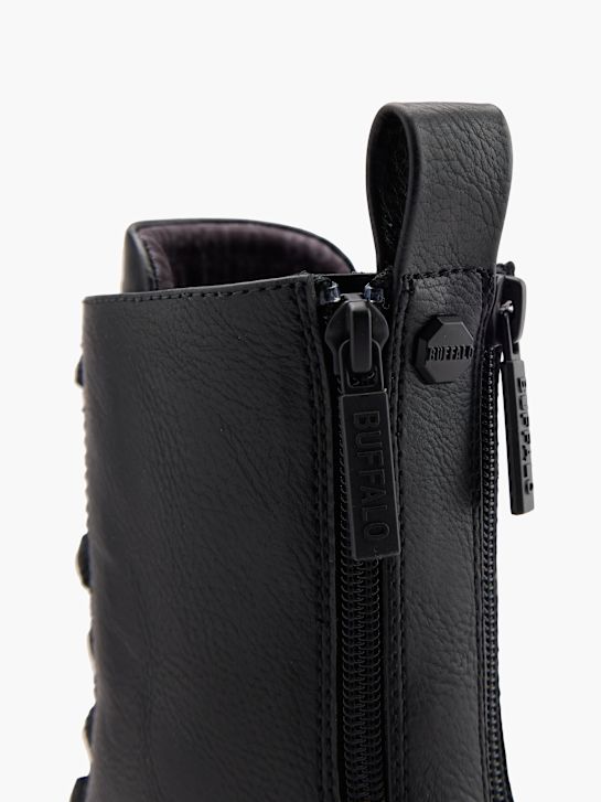 buffalo atado a ankle boot preto deichmann