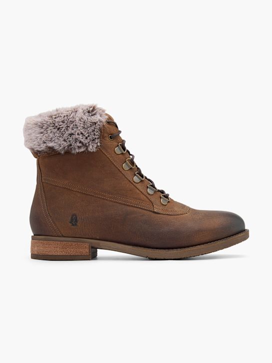 hush puppies atado a ankle boot marrom deichmann