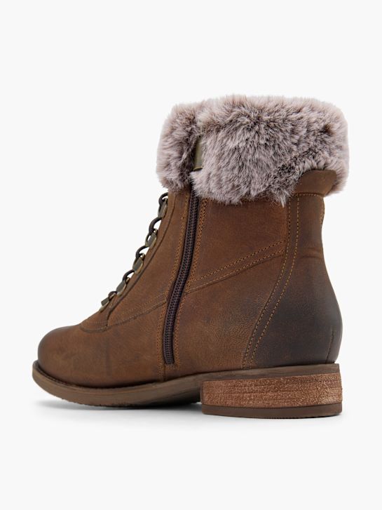 hush puppies atado a ankle boot marrom deichmann
