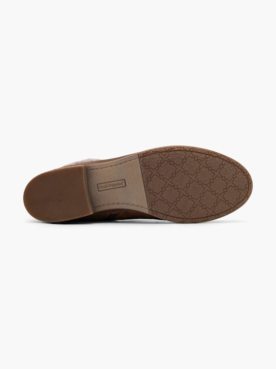 hush puppies atado a ankle boot marrom deichmann