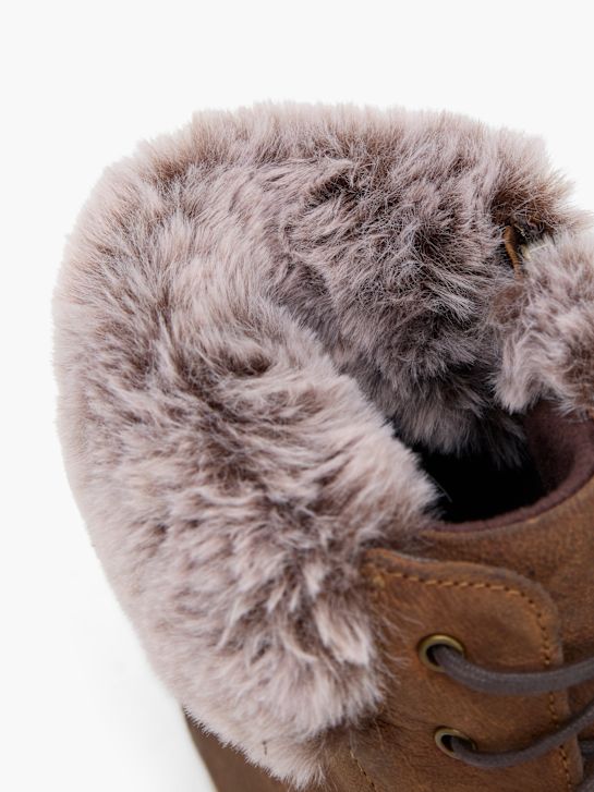 hush puppies atado a ankle boot marrom deichmann