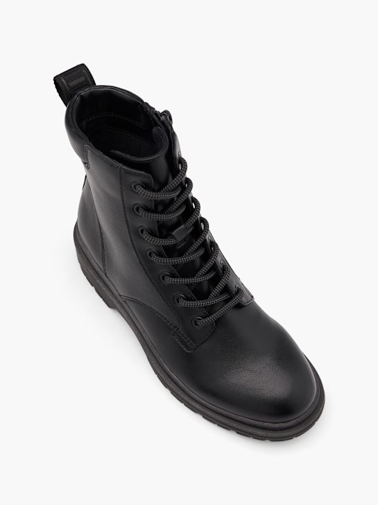 graceland lace-up bota preta deichmann