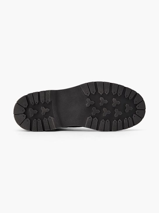 graceland lace-up bota preta deichmann