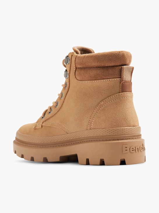 banco de lace-up bota bege deichmann