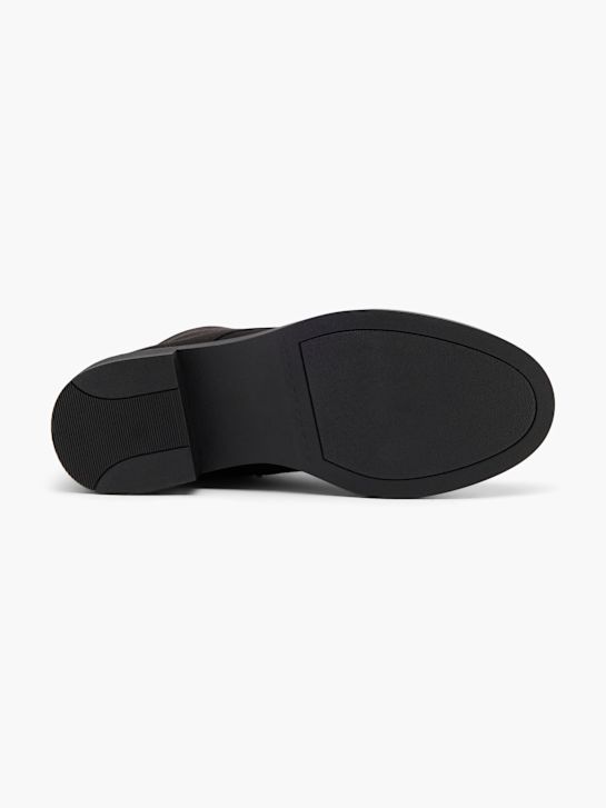 graceland lace-up bota preta deichmann